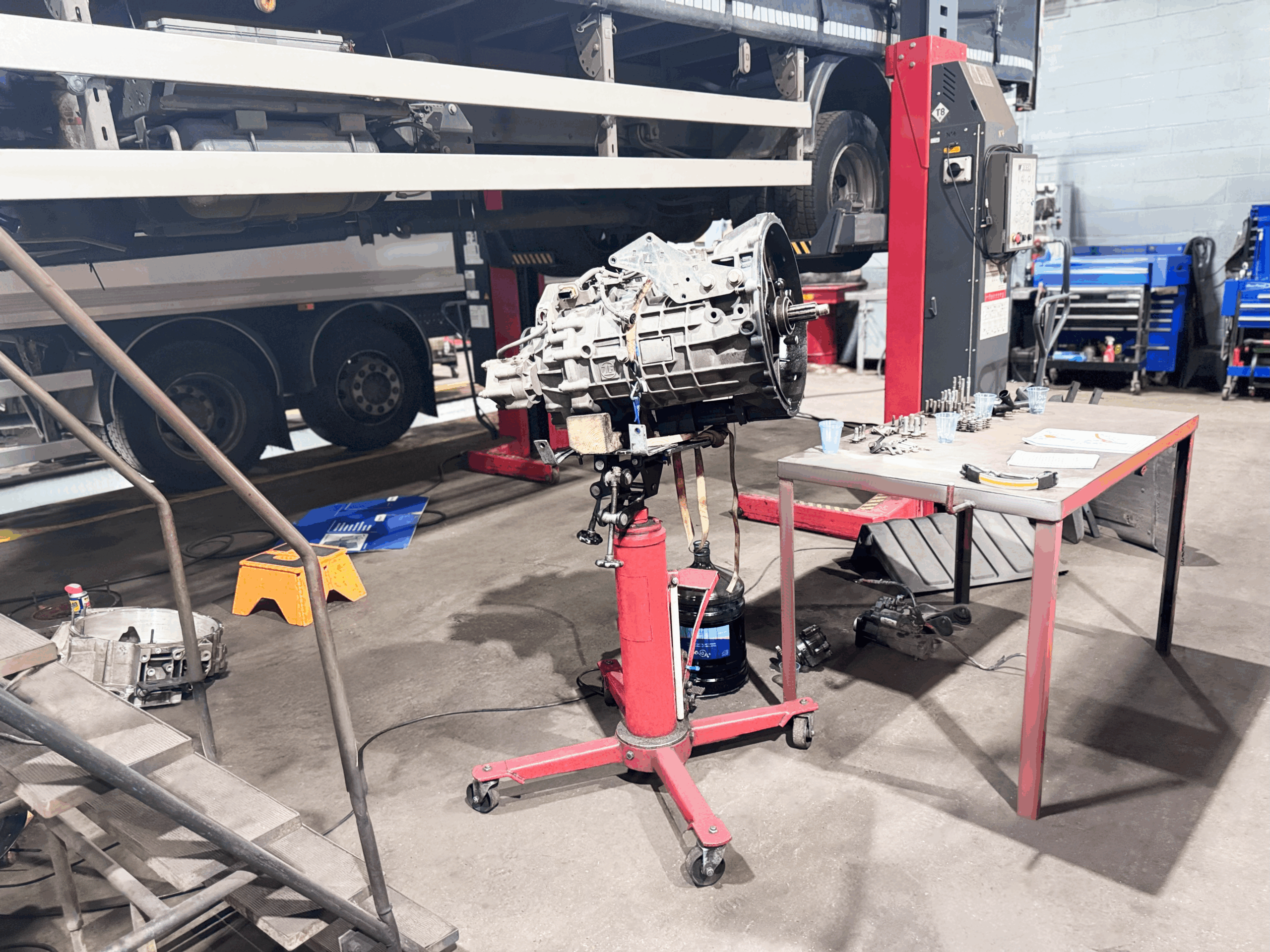 enfield depot parts and repairs area