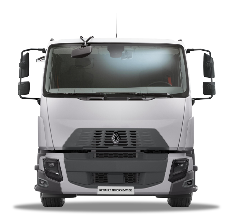image of a renault d wide truck