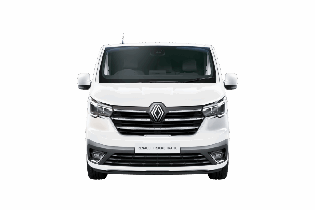 Front view of the Renault Trafic