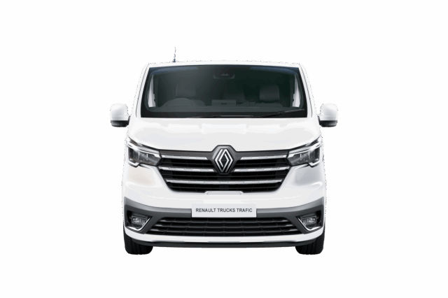 Front view of the Renault Trafic