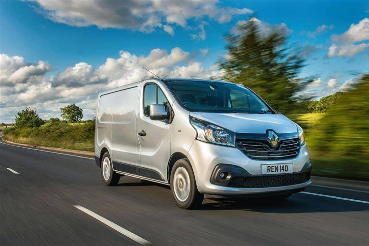 renault van on road