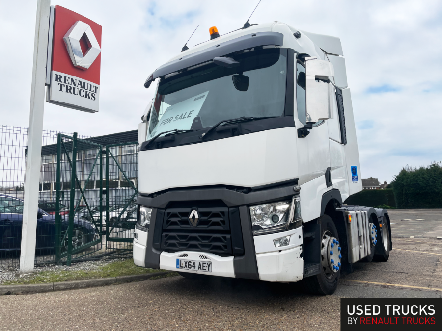 Used 2015 Renault T-460 6x2 Tractor Unit for sale | 601k kms | Double bunk sleeper, fridge, tipping gear | Norfolk Truck & Van