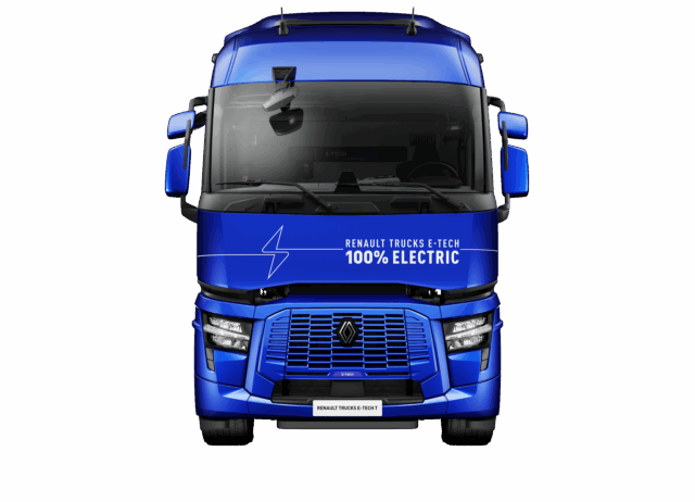 Front view of the Renault E Tech T