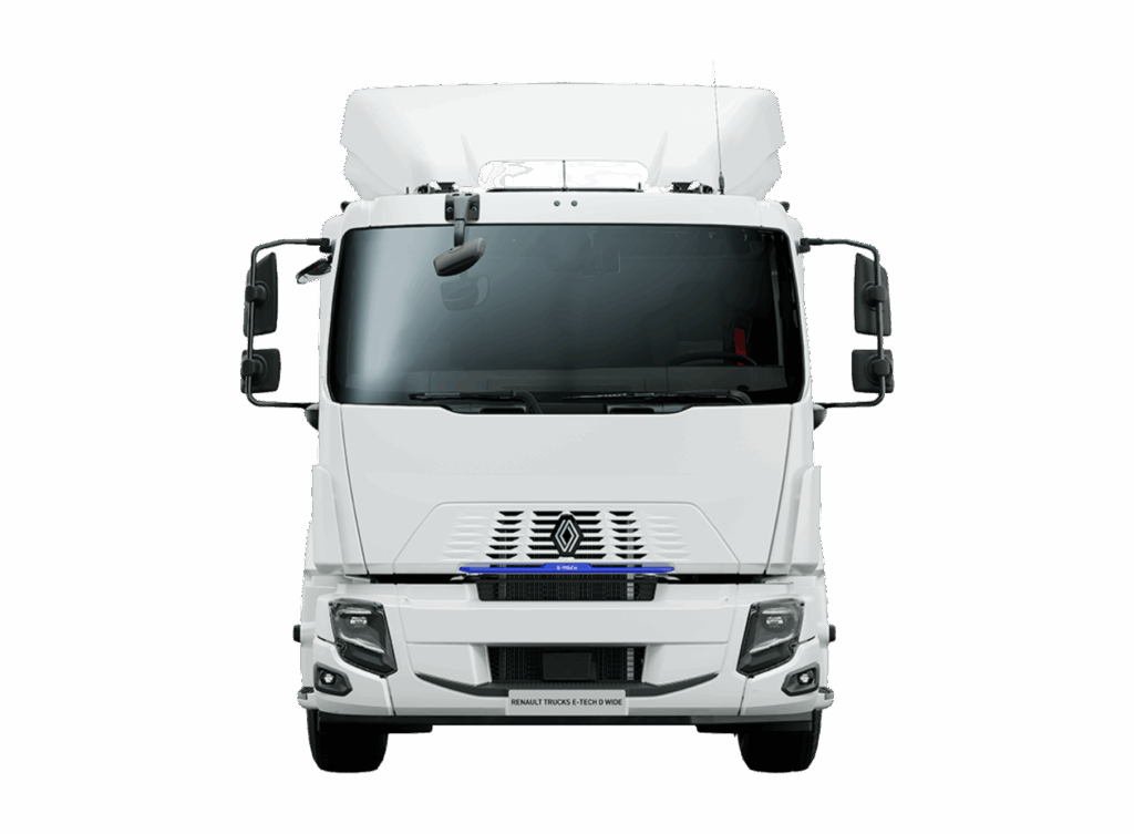 Front review of the Renault E-Tech D Wide