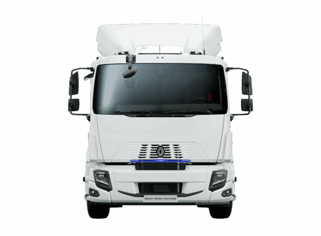 Front review of the Renault E-Tech D Wide