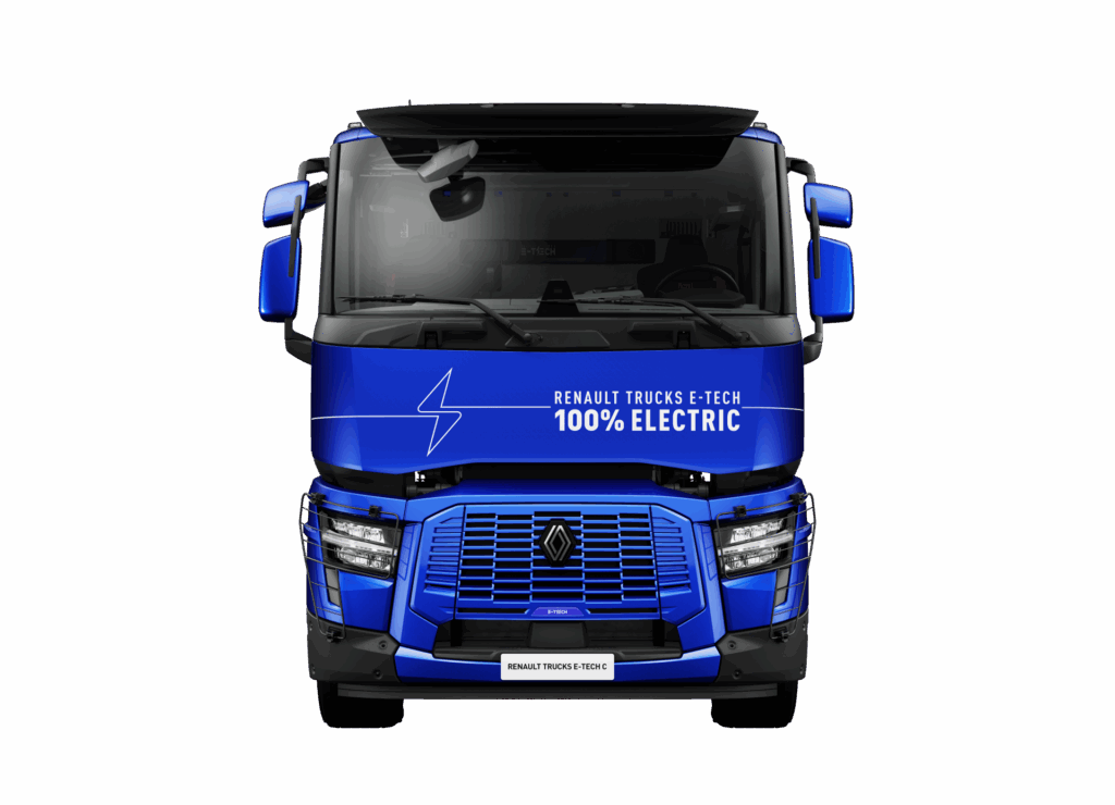 Front view of the Renault E-Tech C